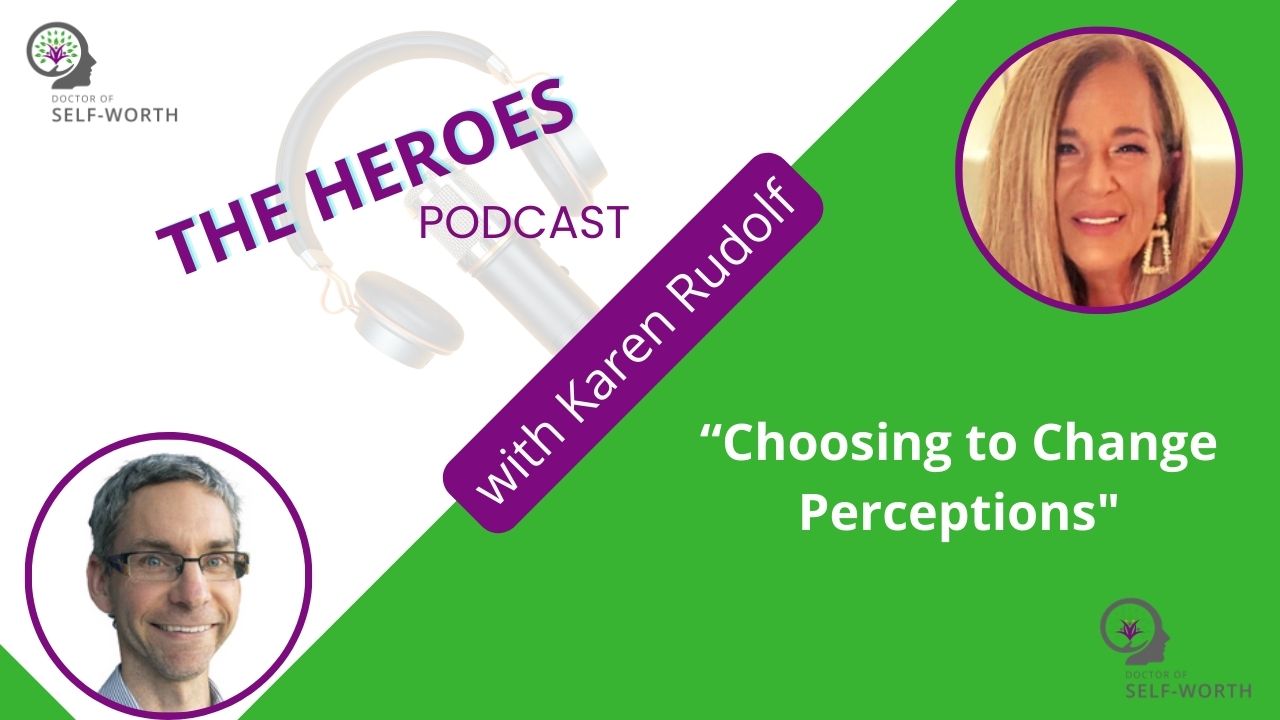 Karen Rudolf Heroes podcast thumbnail